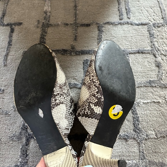 Seven7 Snake Print Mules - Picture 3 of 5